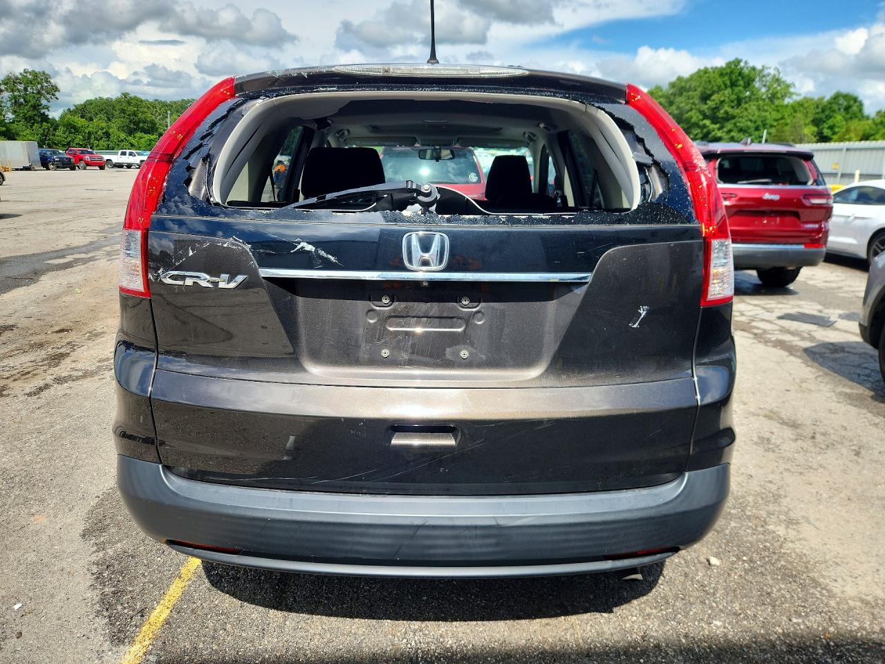 2014 Honda Cr-v Ex Charcoal vin: 2HKRM3H59EH526408