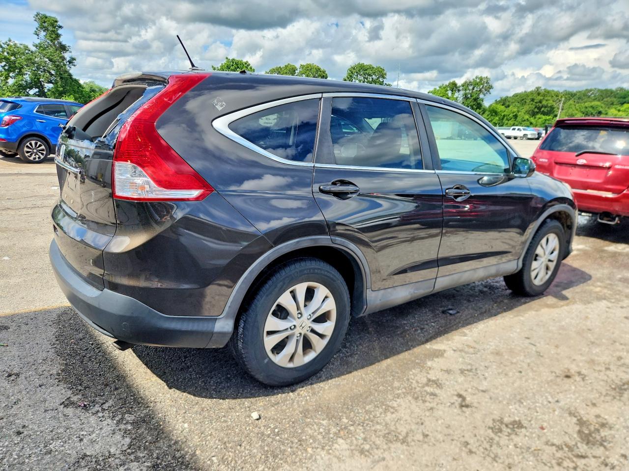2014 Honda Cr-v Ex Charcoal vin: 2HKRM3H59EH526408