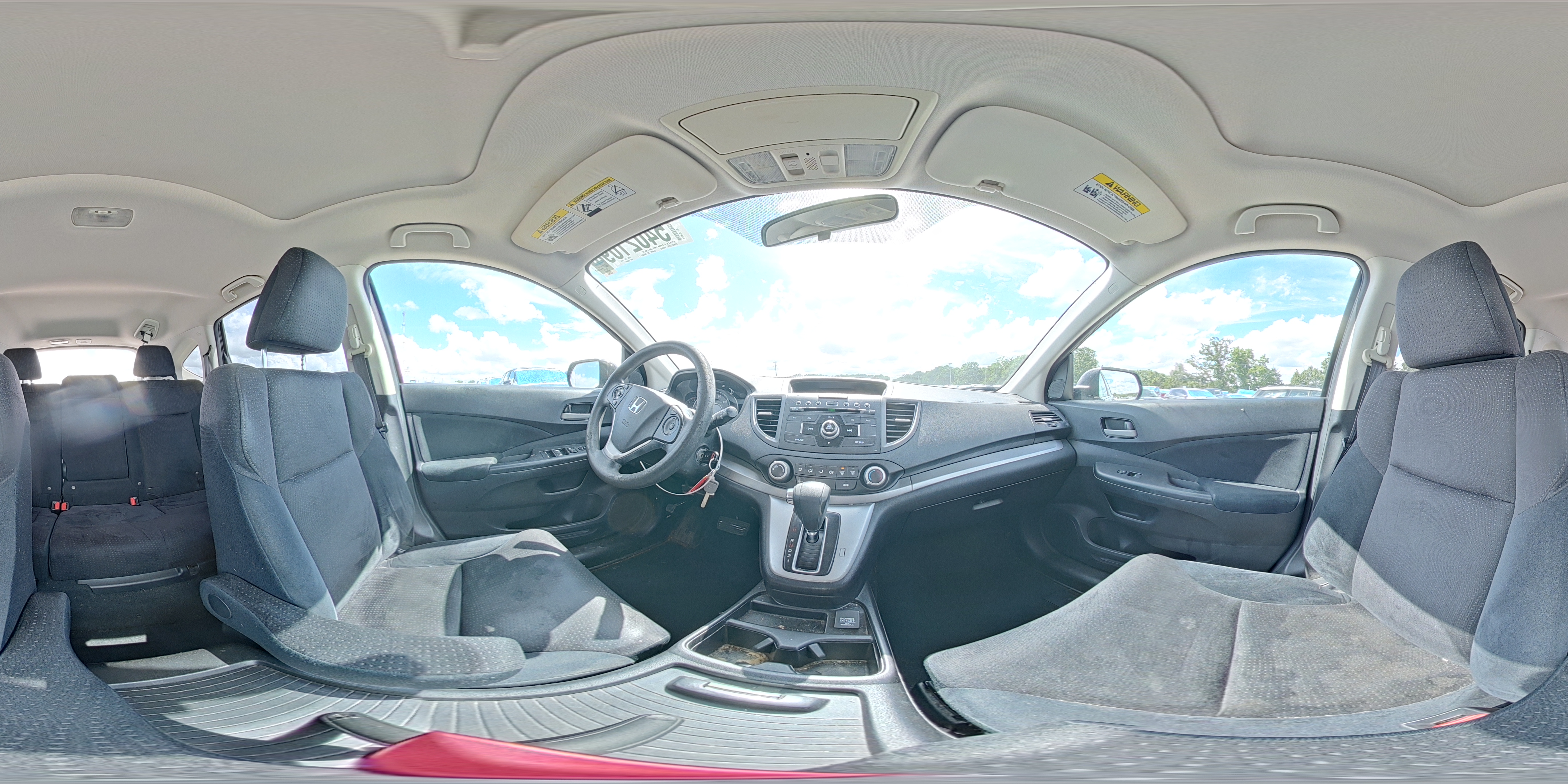 2014 Honda Cr-v Ex Charcoal vin: 2HKRM3H59EH526408