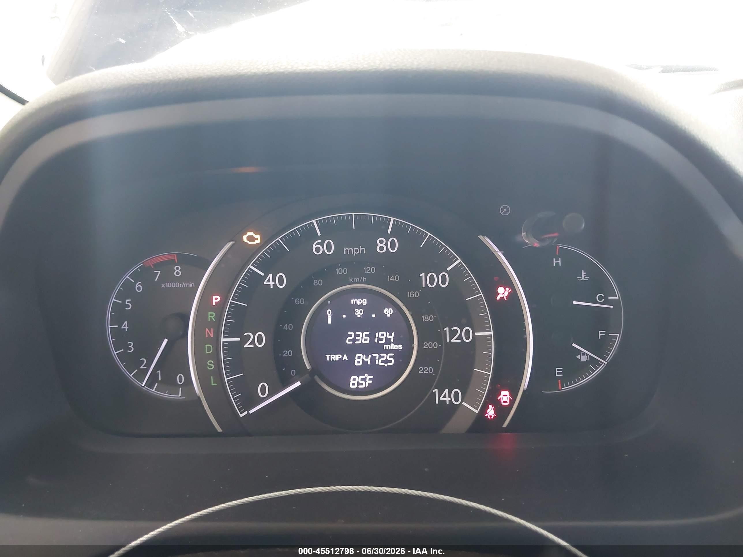 2015 Honda Cr-v Ex Blue vin: 2HKRM3H59FH520853