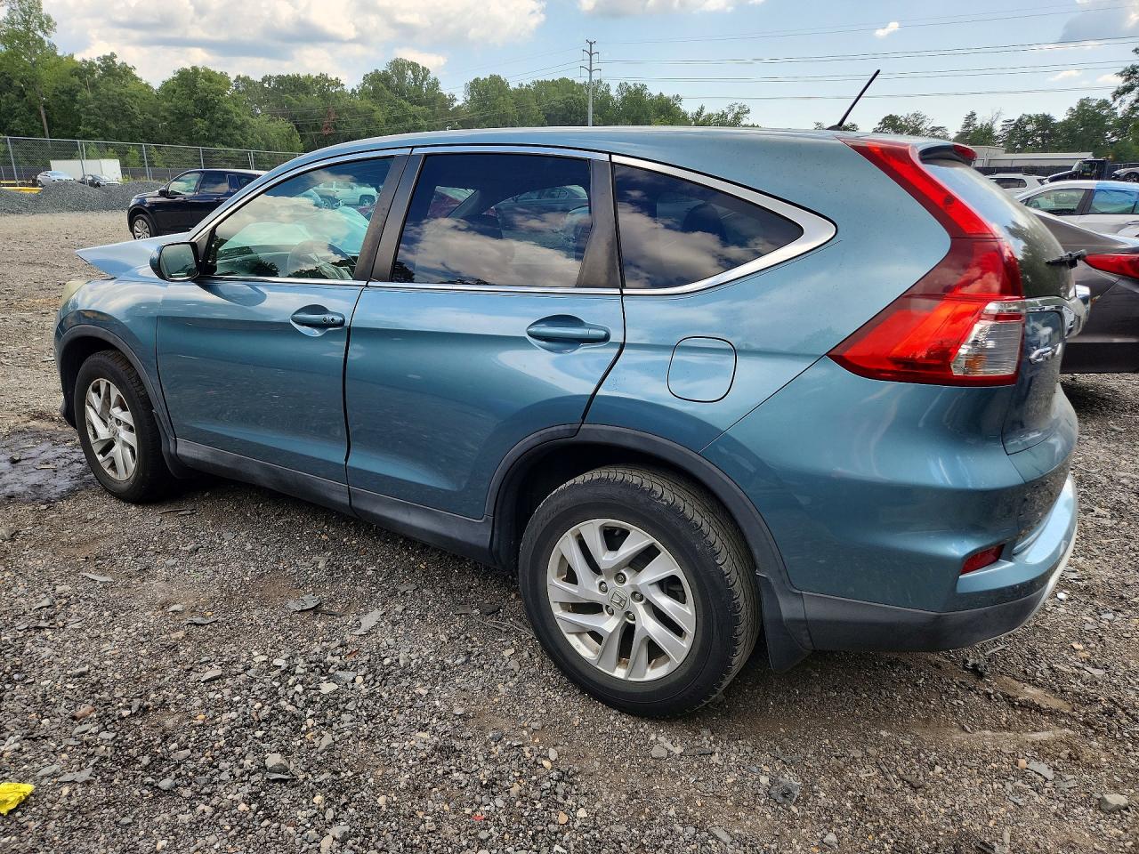 2015 Honda Cr-v Ex Blue vin: 2HKRM3H59FH546952
