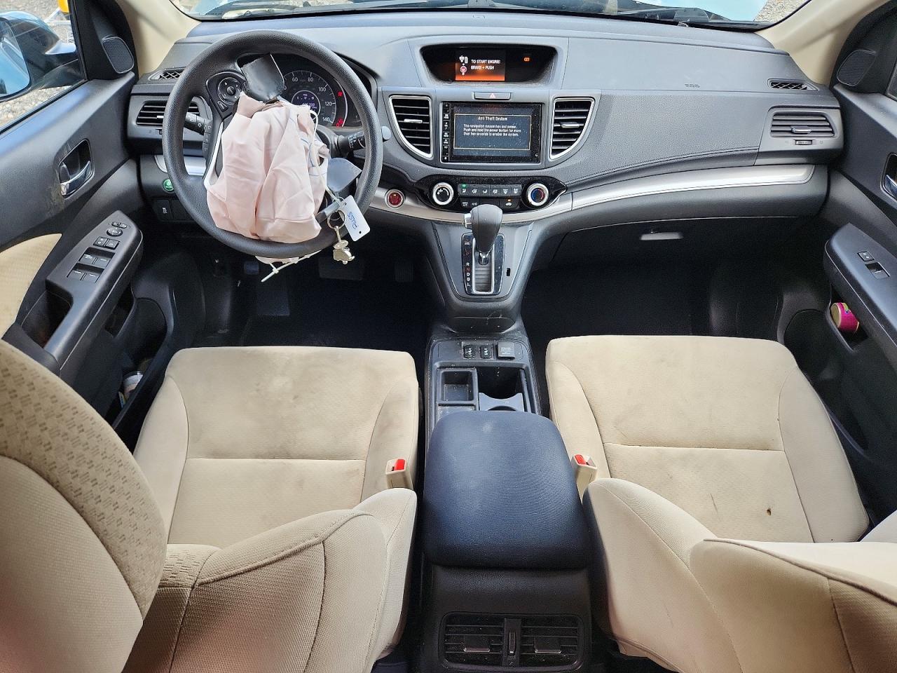2015 Honda Cr-v Ex Blue vin: 2HKRM3H59FH546952