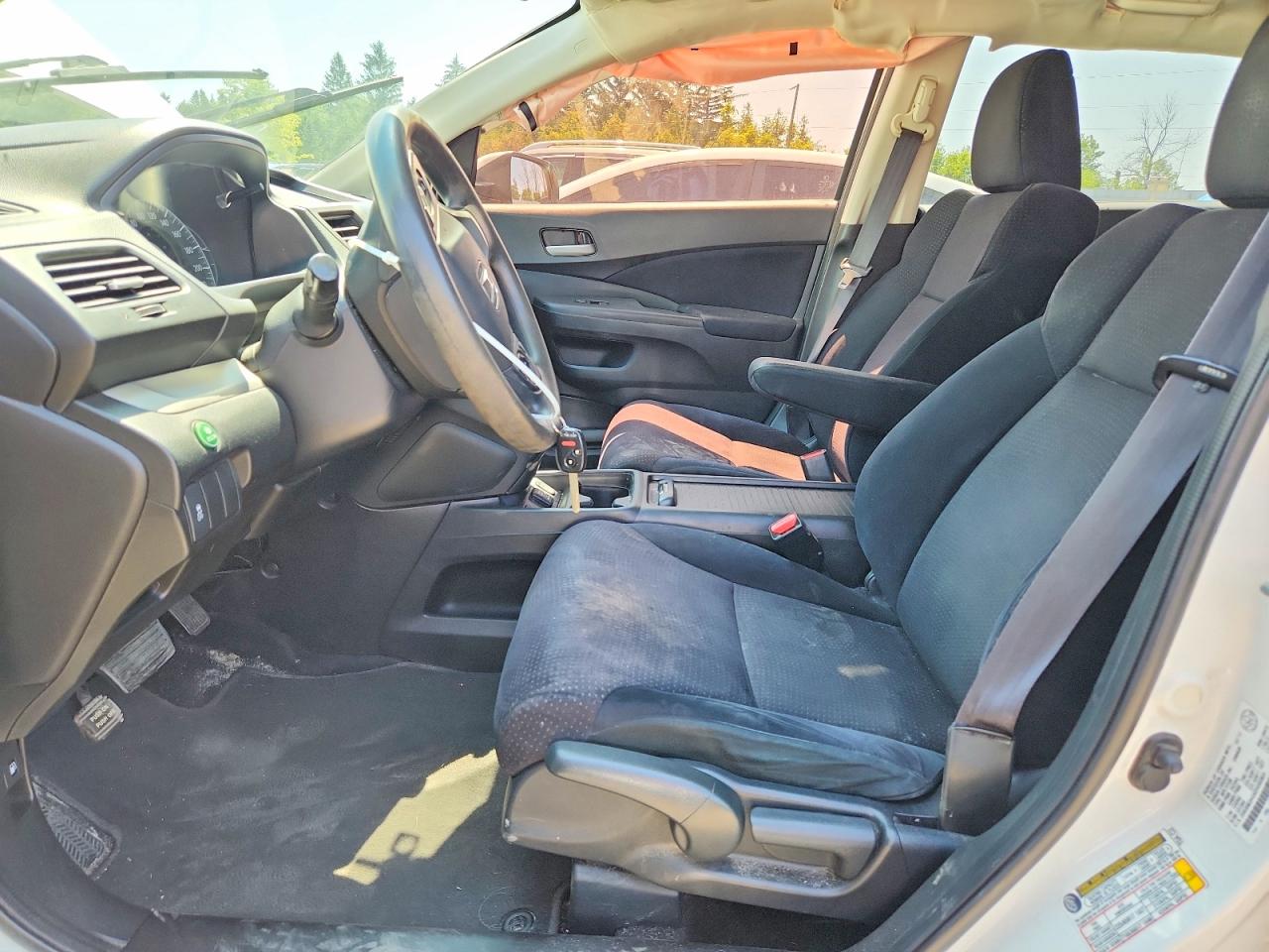2013 Honda Cr-v Ex White vin: 2HKRM3H5XDH000805