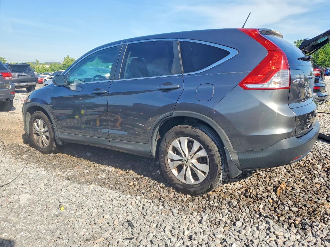 2013 Honda Cr-v Ex Gray vin: 2HKRM3H5XDH510345