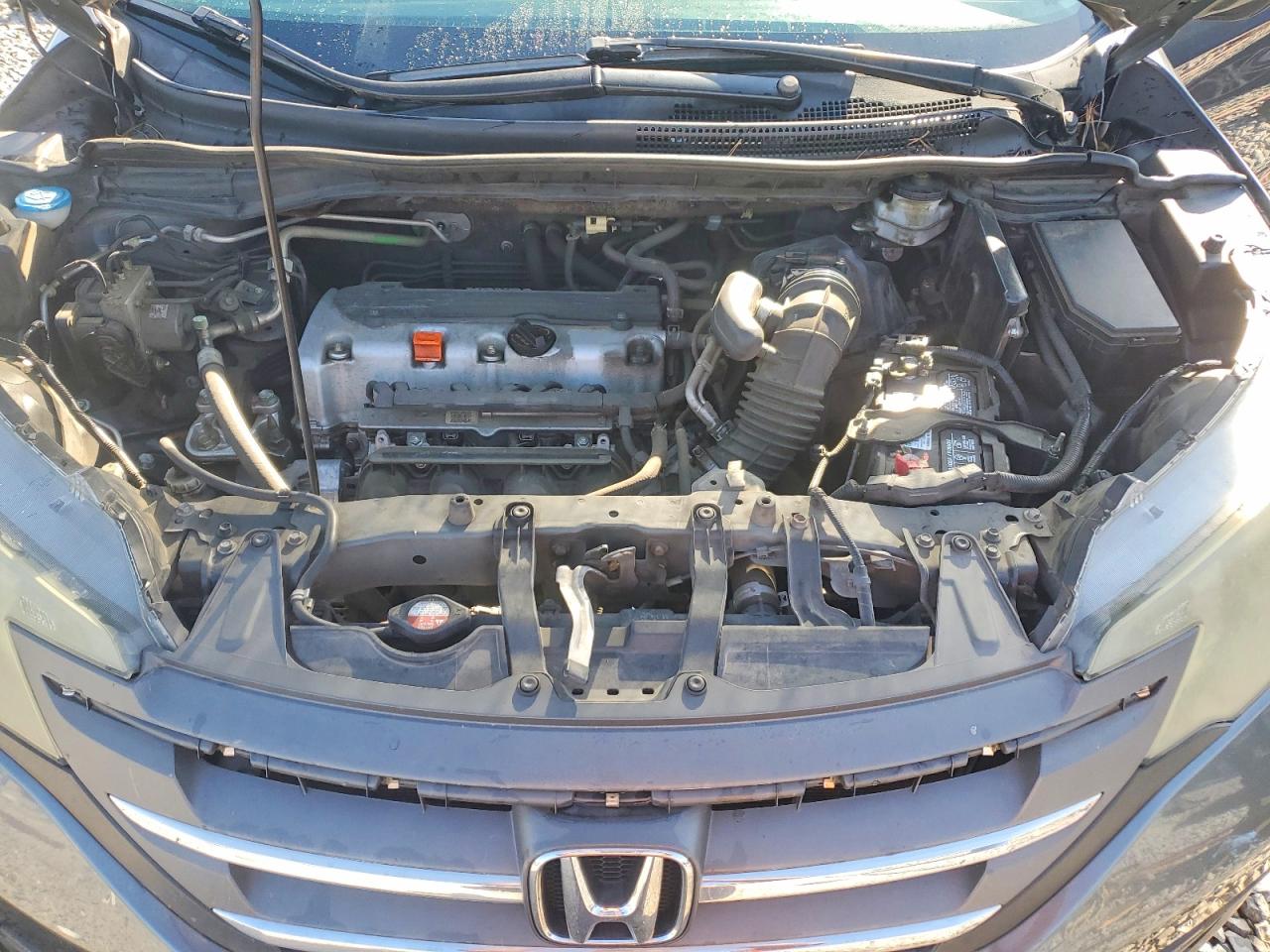 2013 Honda Cr-v Ex Gray vin: 2HKRM3H5XDH510345