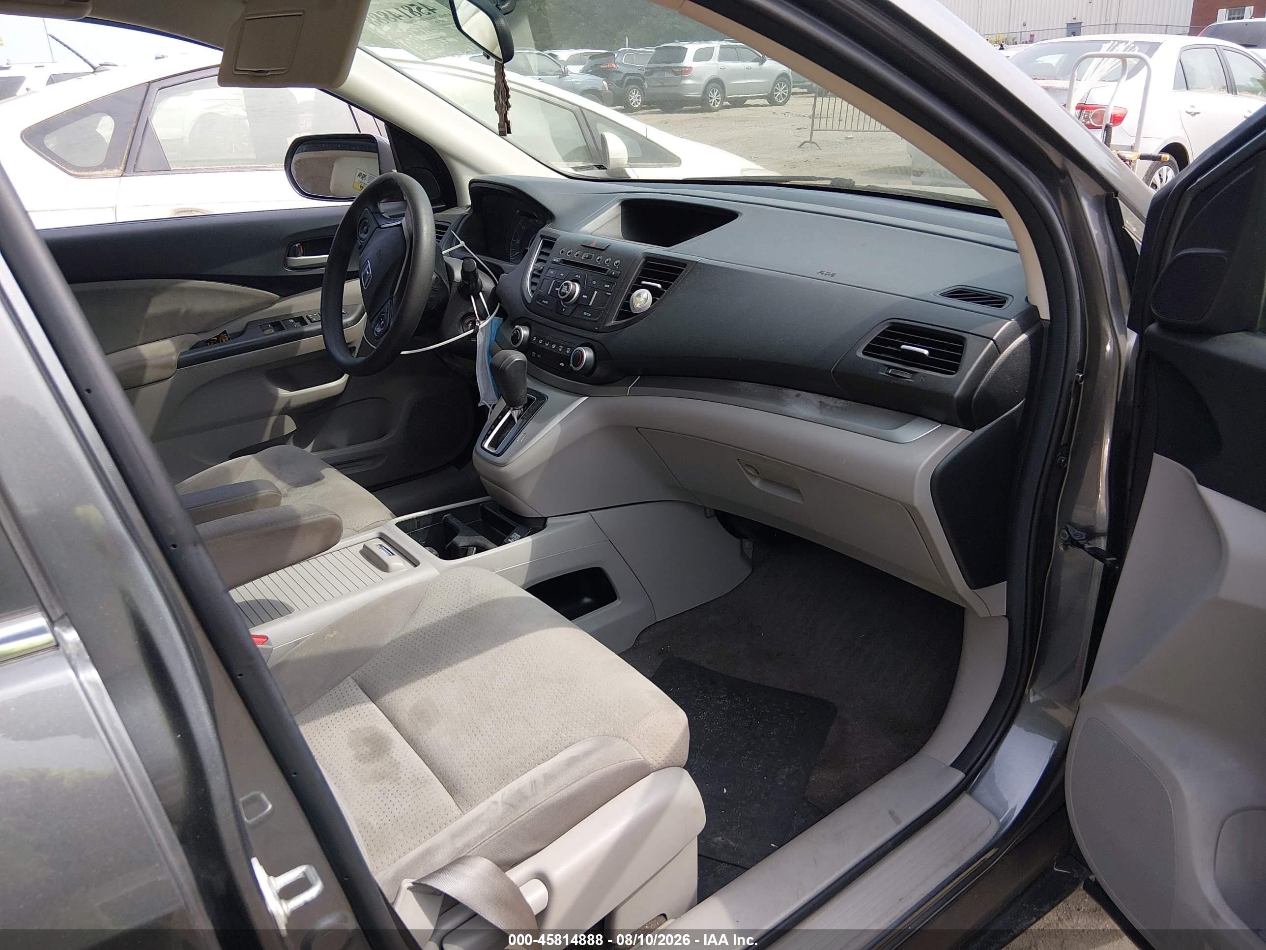 2014 Honda Cr-v Ex Gray vin: 2HKRM3H5XEH513733