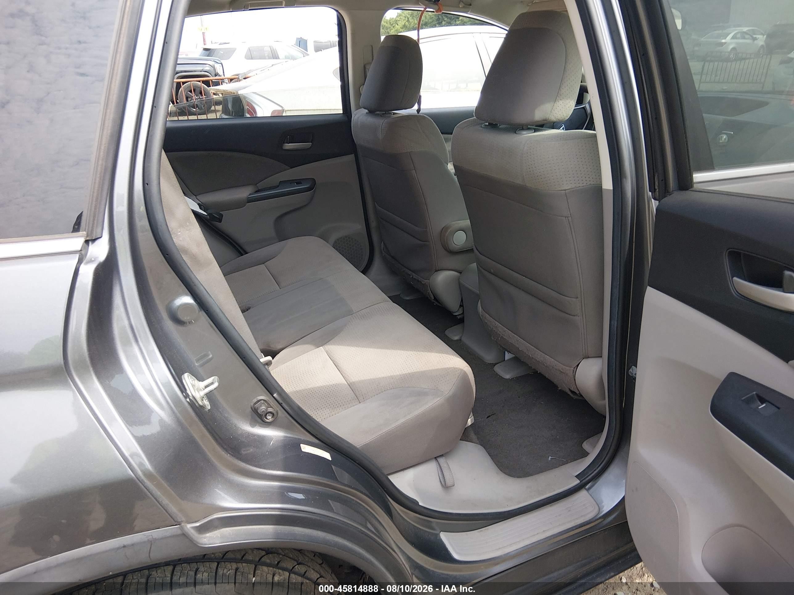 2014 Honda Cr-v Ex Gray vin: 2HKRM3H5XEH513733