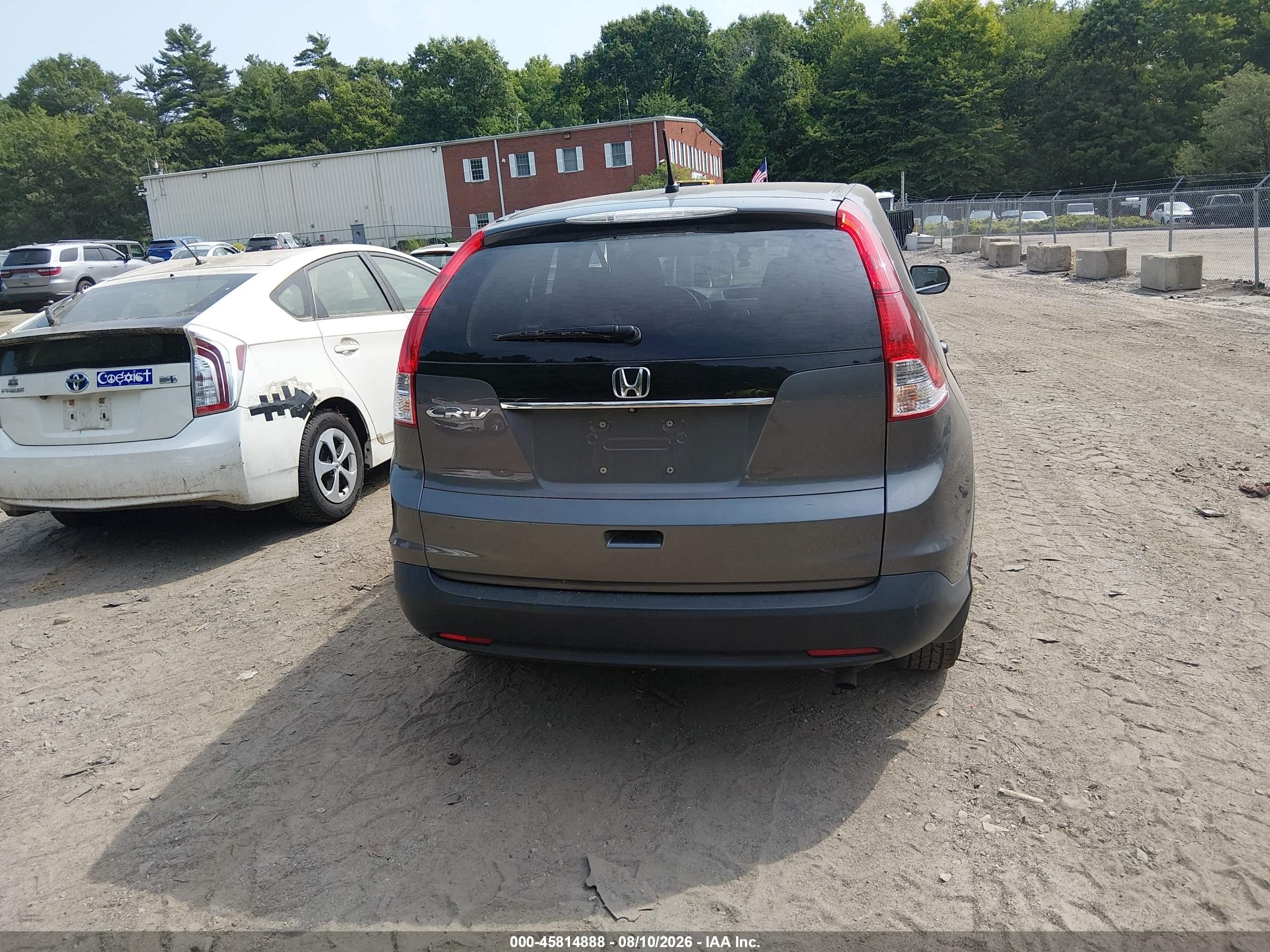 2014 Honda Cr-v Ex Gray vin: 2HKRM3H5XEH513733