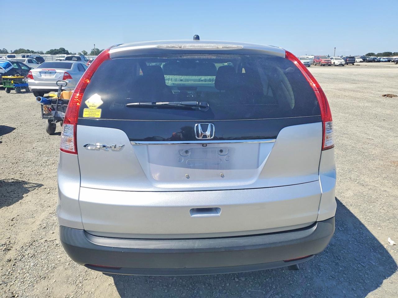 2014 Honda Cr-v Ex Silver vin: 2HKRM3H5XEH536364