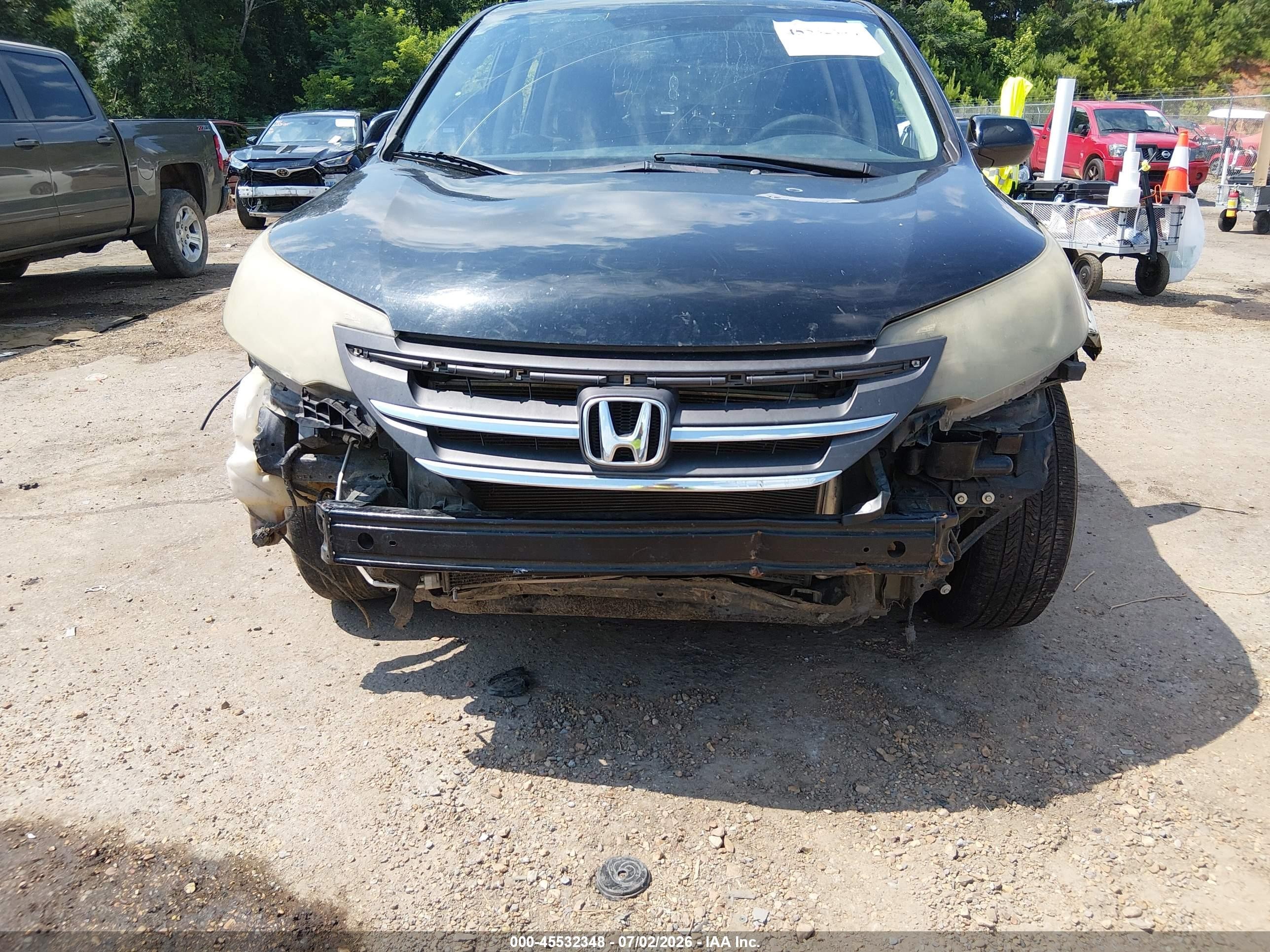 2014 Honda Cr-v Ex Black vin: 2HKRM3H5XEH537157