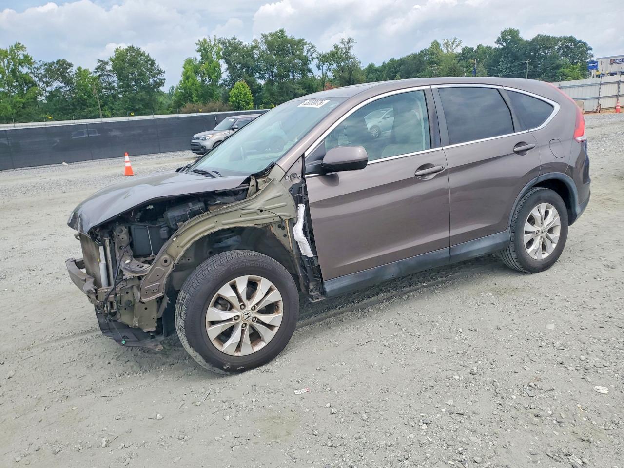 2014 Honda Cr-v Ex Brown vin: 2HKRM3H5XEH562818