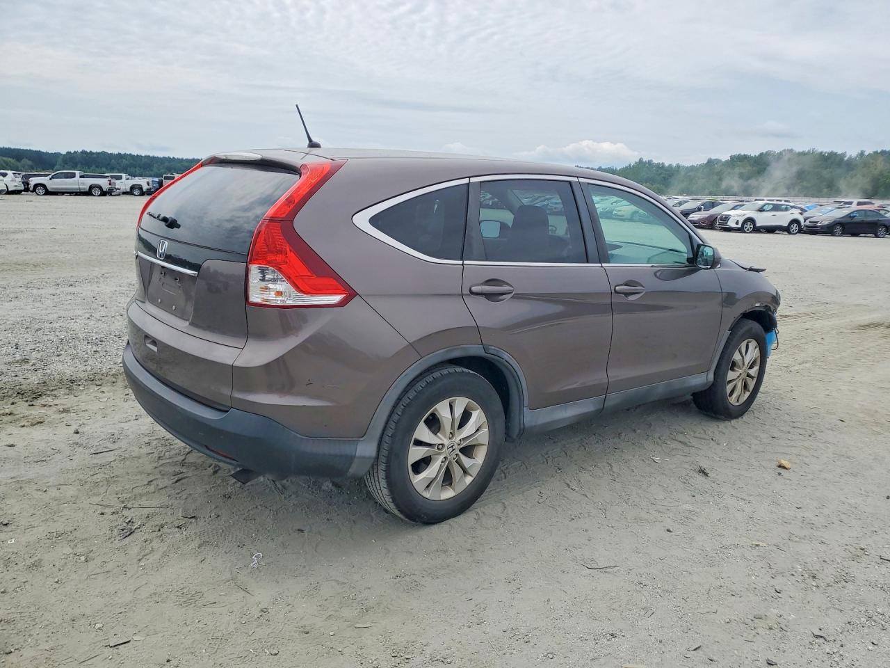 2014 Honda Cr-v Ex Brown vin: 2HKRM3H5XEH562818
