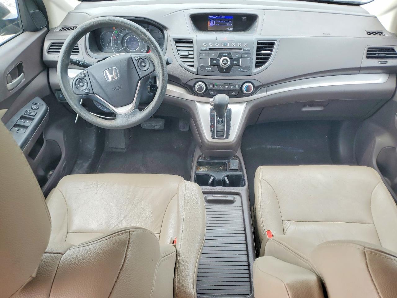 2014 Honda Cr-v Ex Brown vin: 2HKRM3H5XEH562818