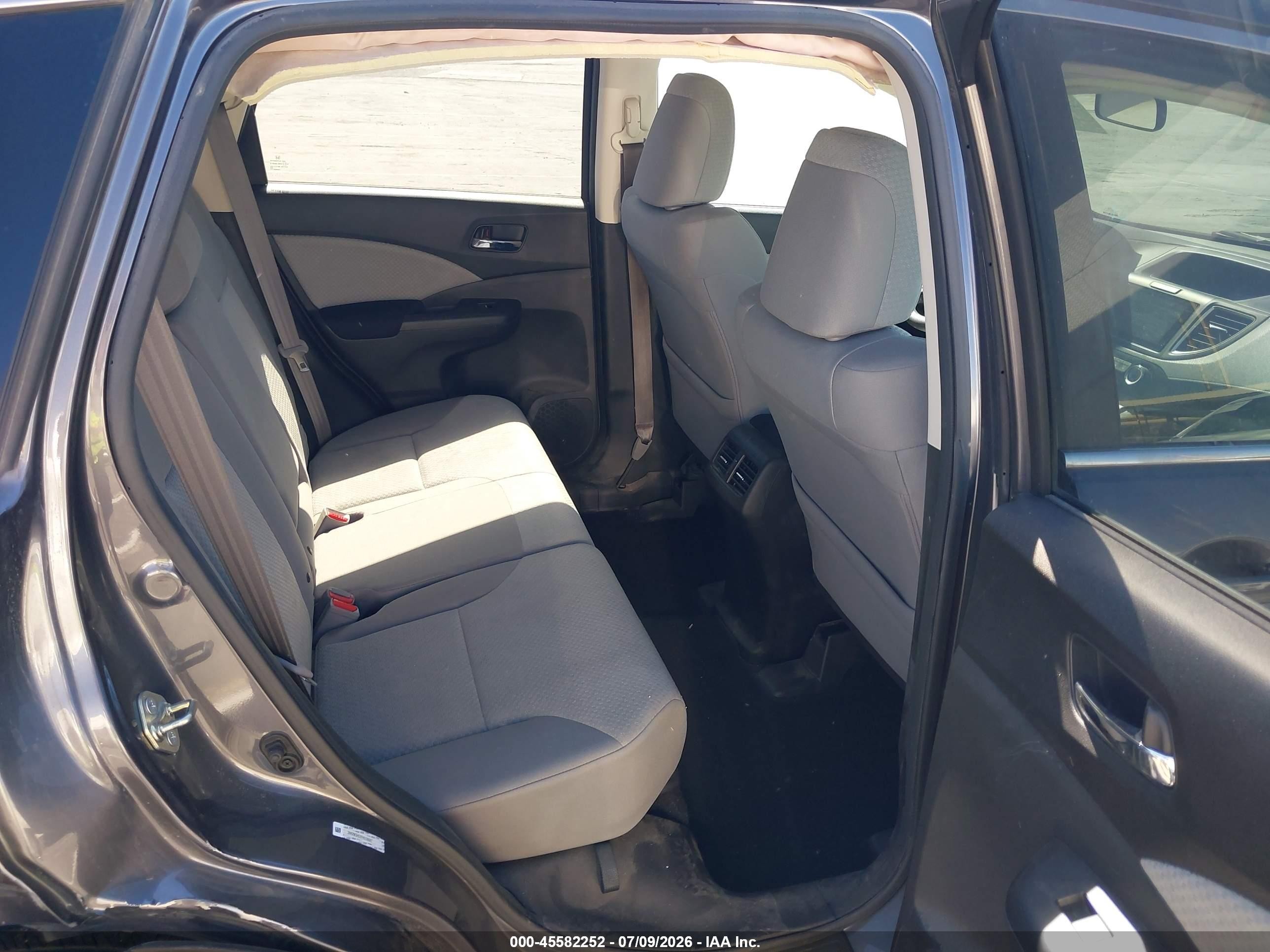 2015 Honda Cr-v Ex Gray vin: 2HKRM3H5XFH506847