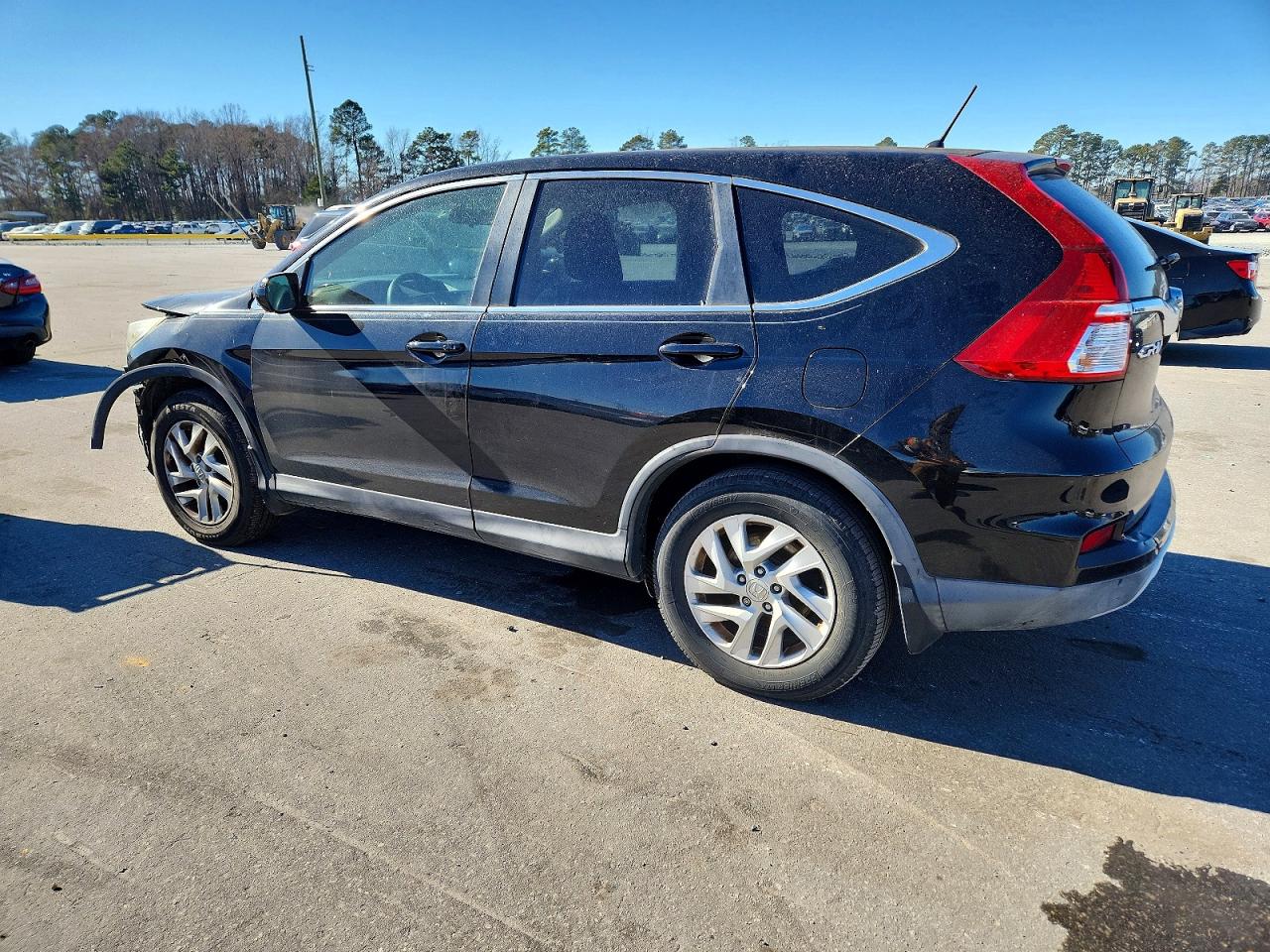 2015 Honda Cr-v Ex Black vin: 2HKRM3H5XFH512129
