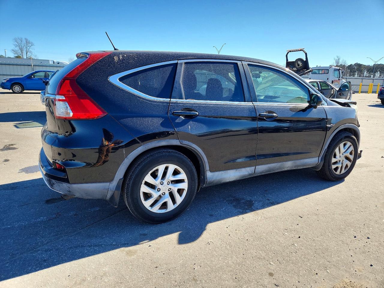 2015 Honda Cr-v Ex Black vin: 2HKRM3H5XFH512129