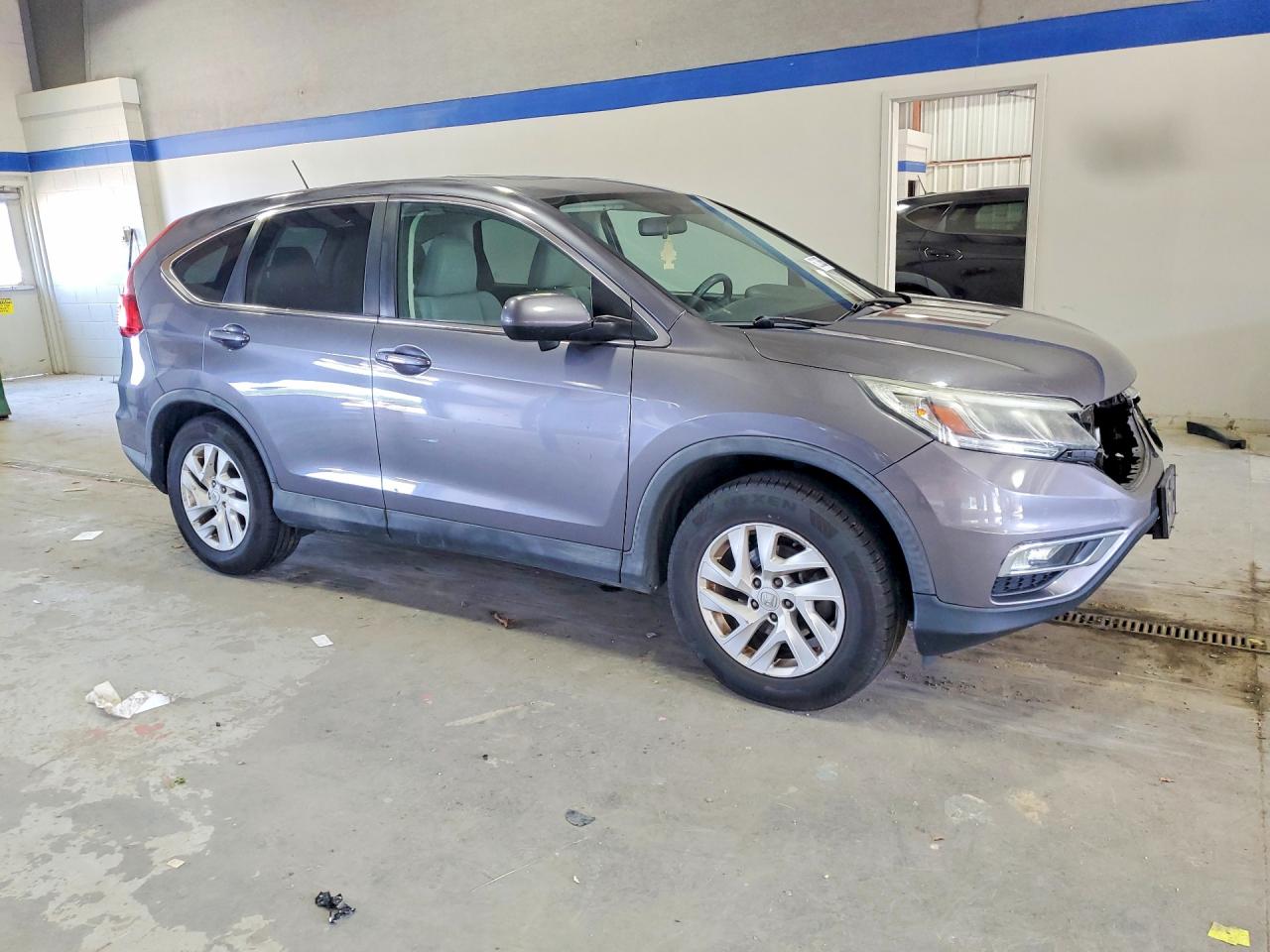 2015 Honda Cr-v Ex Gray vin: 2HKRM3H5XFH525978
