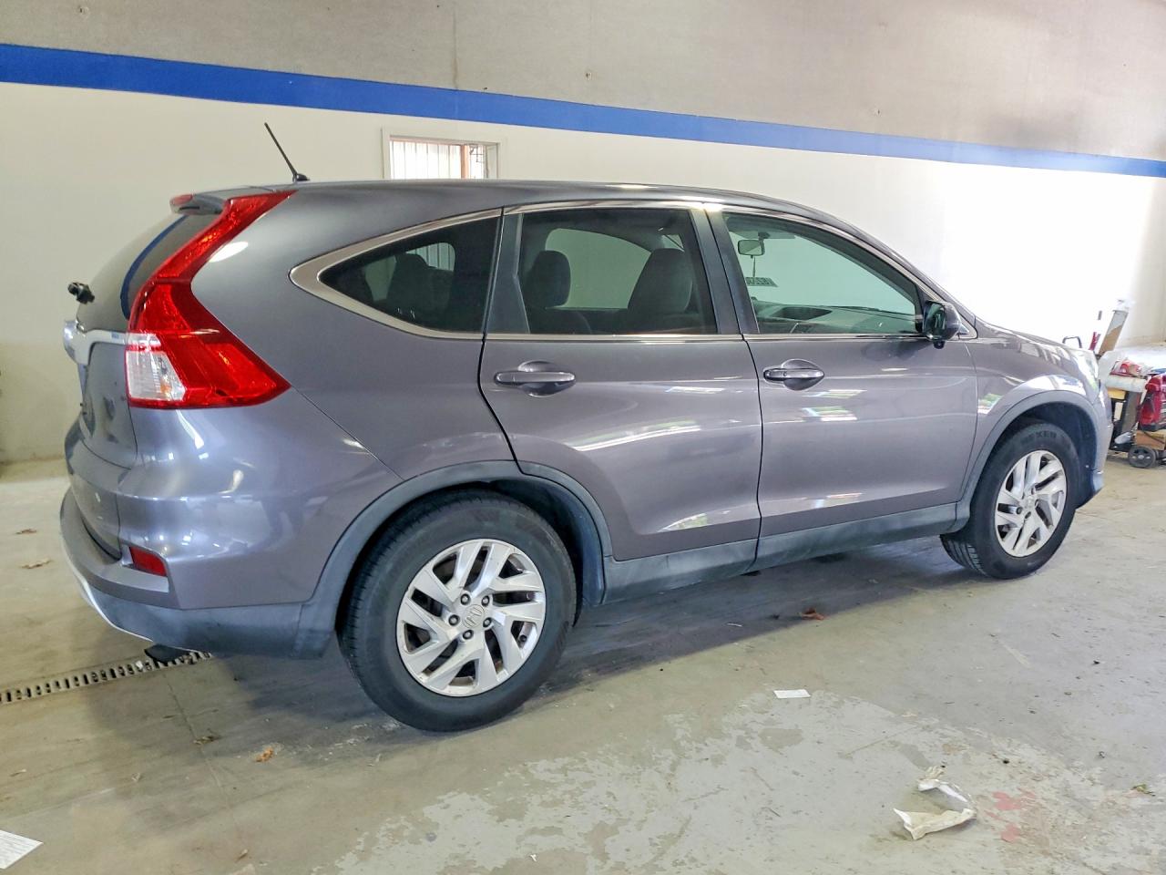 2015 Honda Cr-v Ex Gray vin: 2HKRM3H5XFH525978