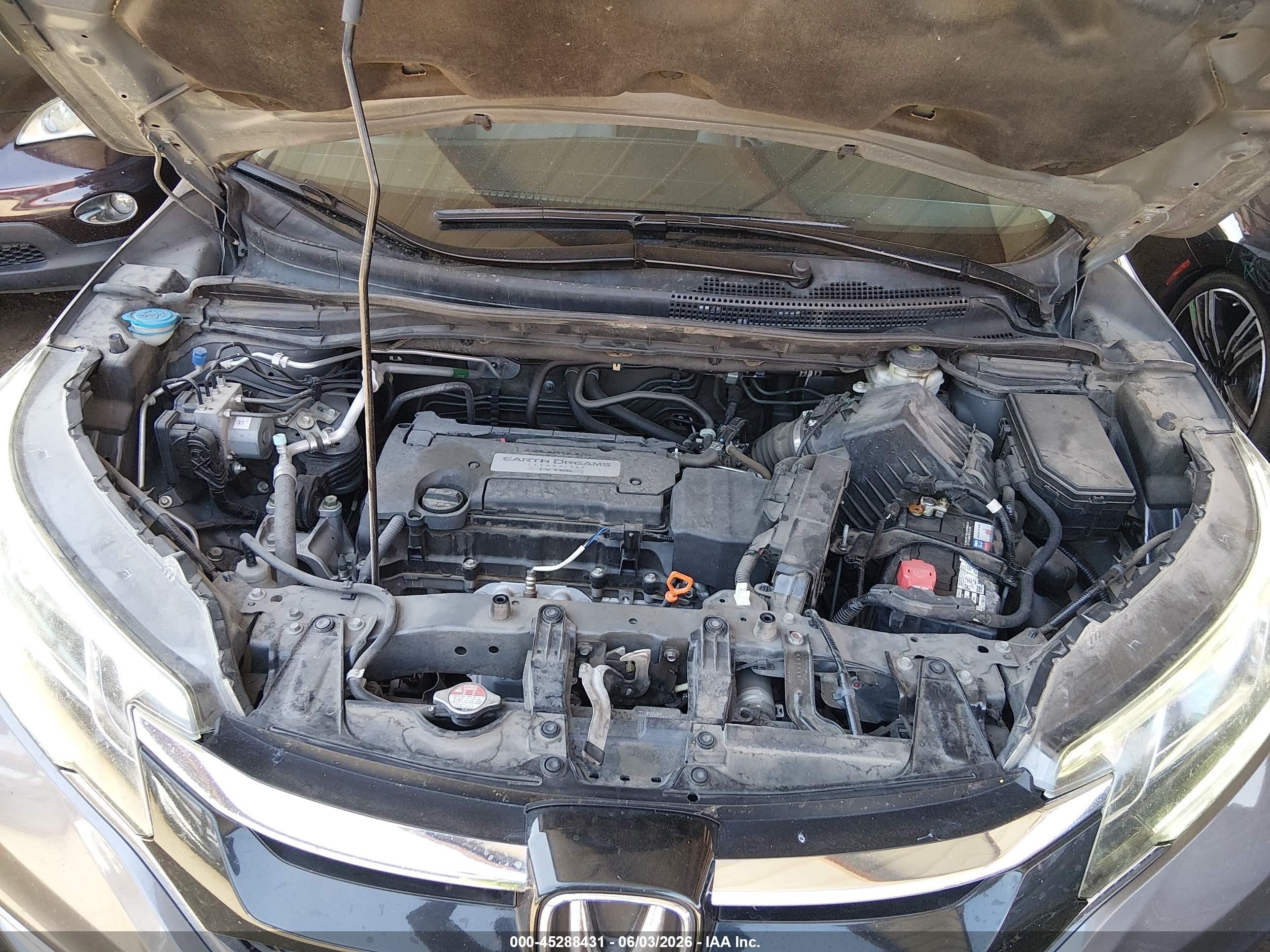 2015 Honda Cr-v Ex Серый vin: 2HKRM3H5XFH532008
