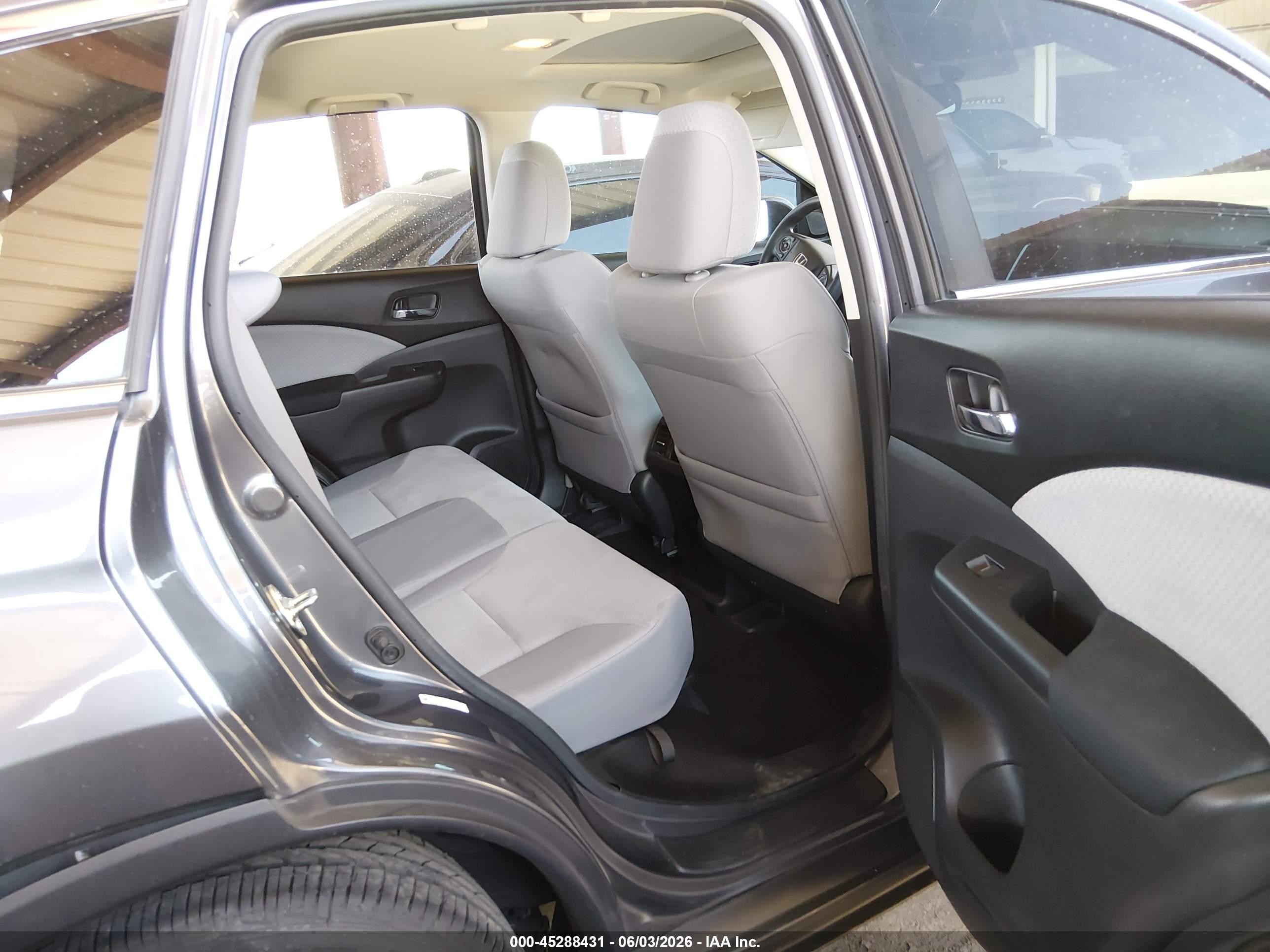 2015 Honda Cr-v Ex Серый vin: 2HKRM3H5XFH532008
