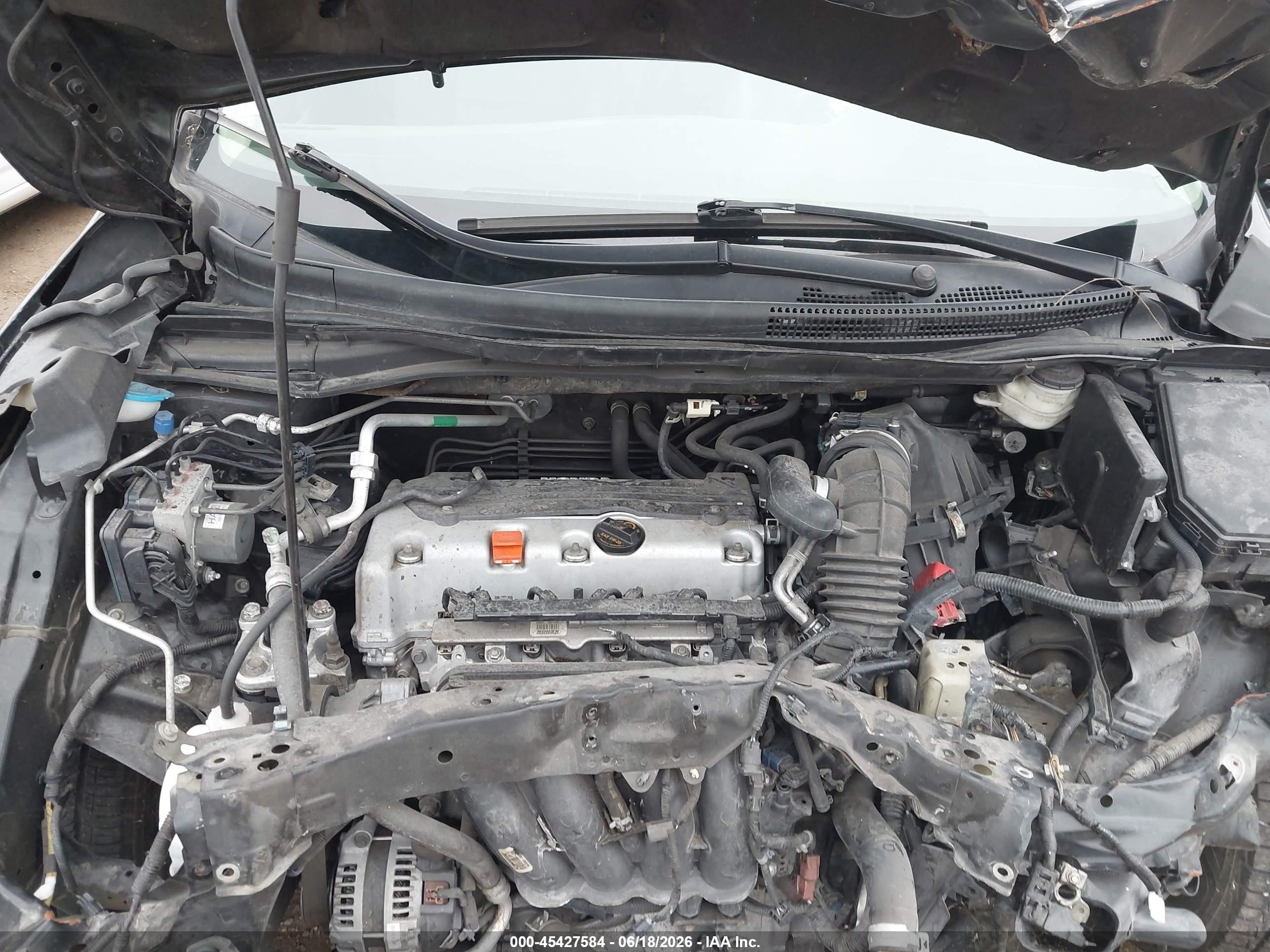 2012 Honda Cr-v Ex-l Черный vin: 2HKRM3H70CH504621