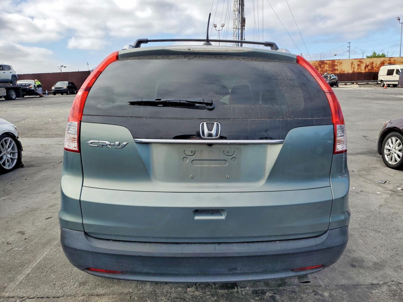 2012 Honda Cr-v Exl Бирюзовый vin: 2HKRM3H70CH507809