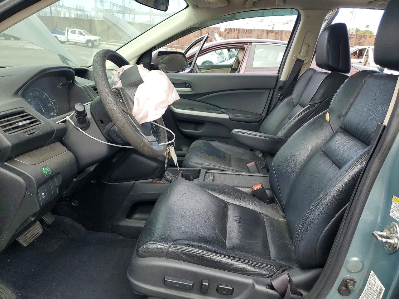2012 Honda Cr-v Exl Бирюзовый vin: 2HKRM3H70CH507809