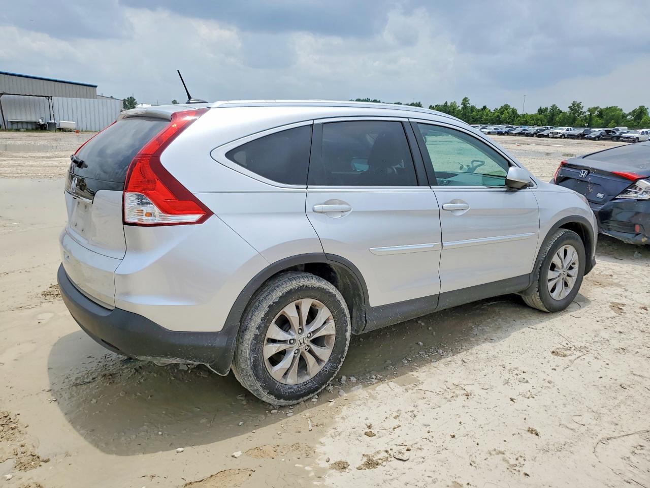 2012 Honda Cr-v Exl Silver vin: 2HKRM3H70CH508085