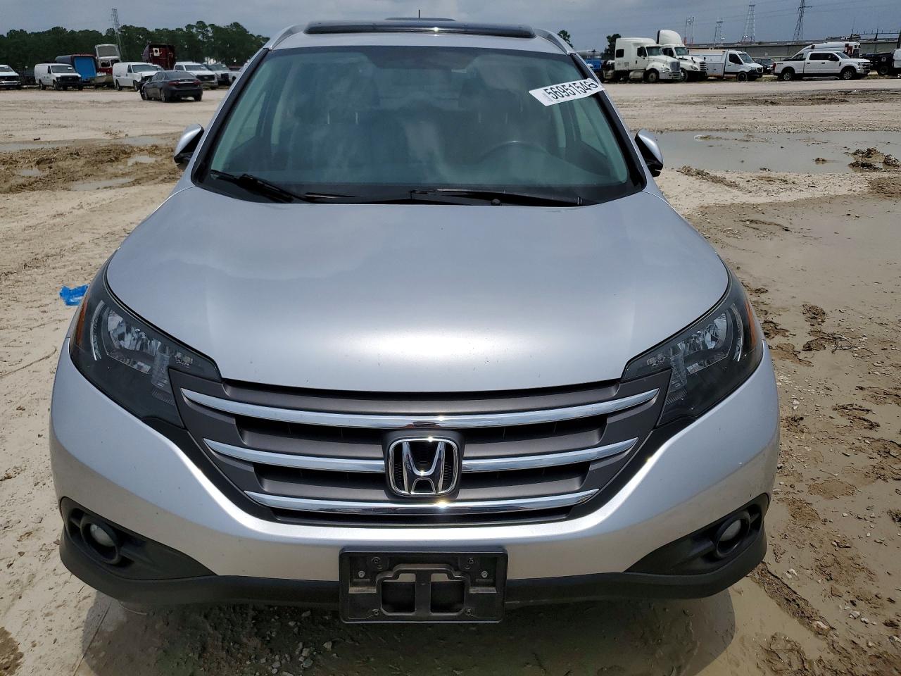 2012 Honda Cr-v Exl Silver vin: 2HKRM3H70CH508085