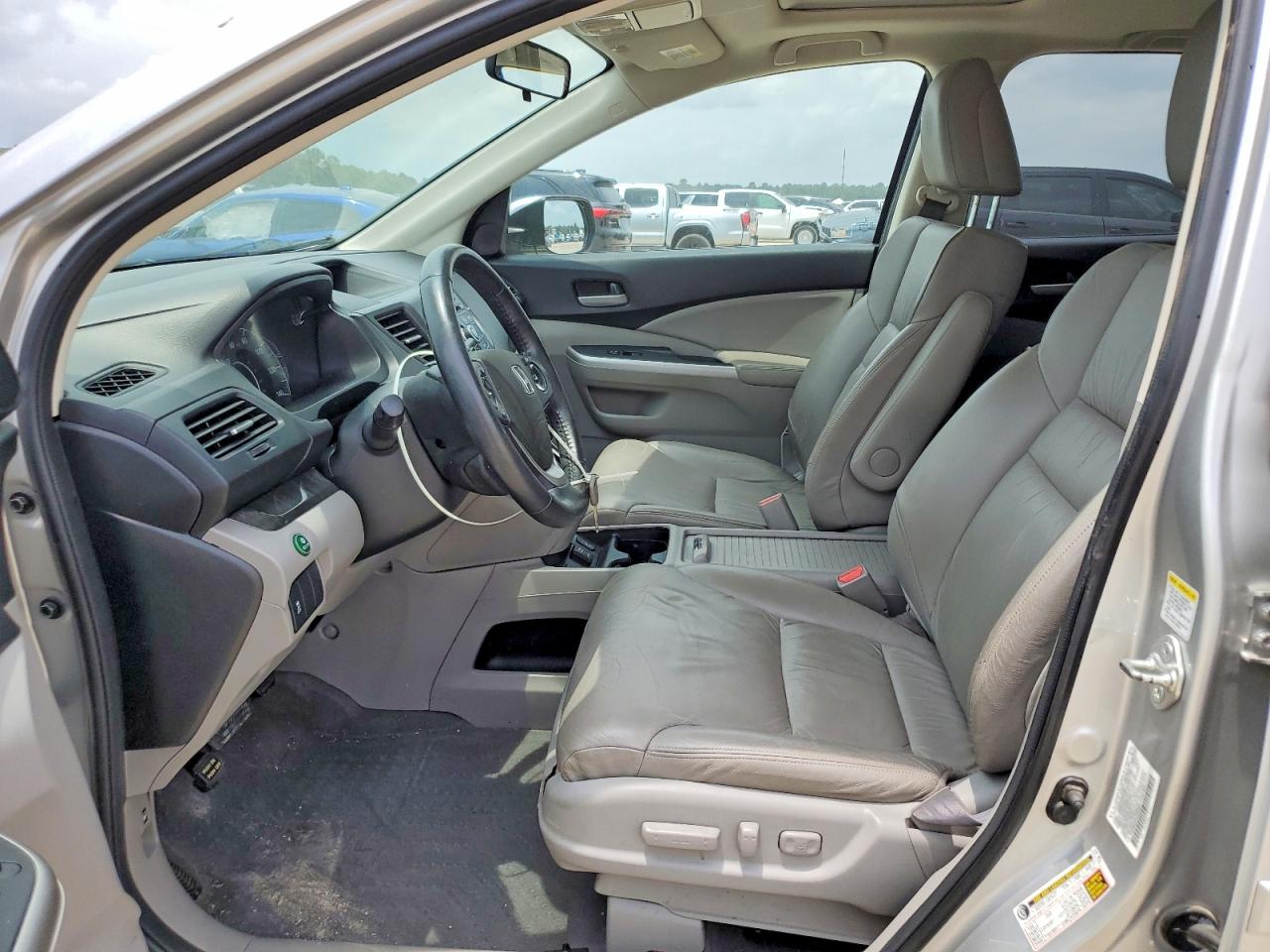 2012 Honda Cr-v Exl Silver vin: 2HKRM3H70CH508085