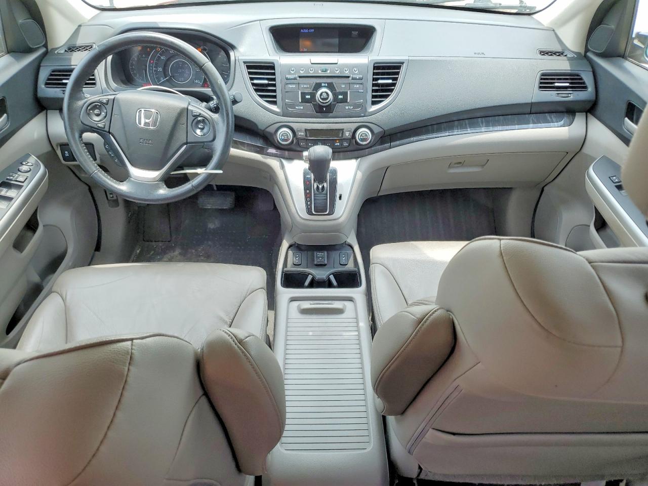 2012 Honda Cr-v Exl Silver vin: 2HKRM3H70CH508085