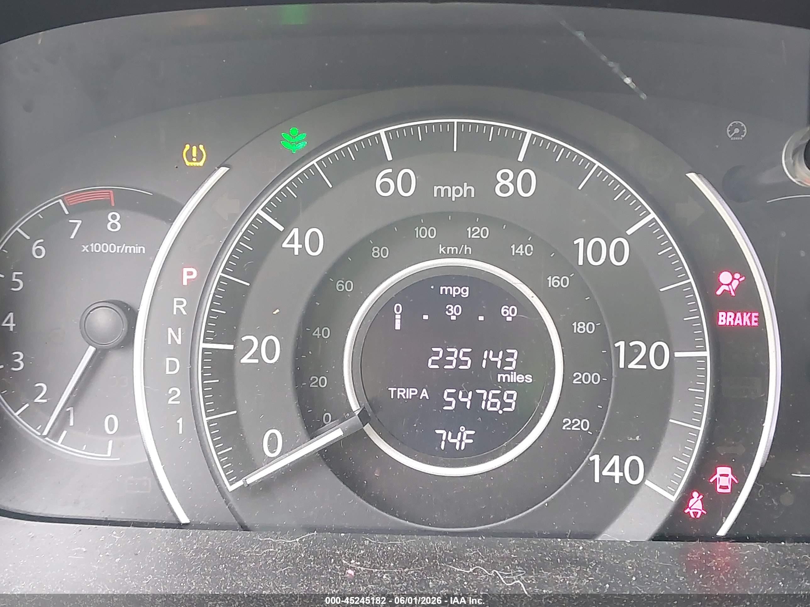 2012 Honda Cr-v Ex-l Зеленый vin: 2HKRM3H70CH510550