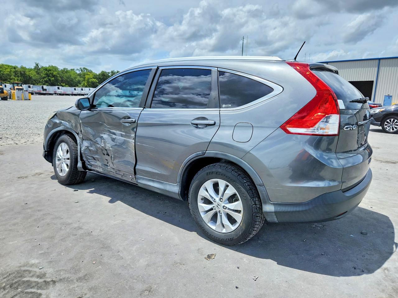 2012 Honda Cr-v Exl Gray vin: 2HKRM3H70CH514081