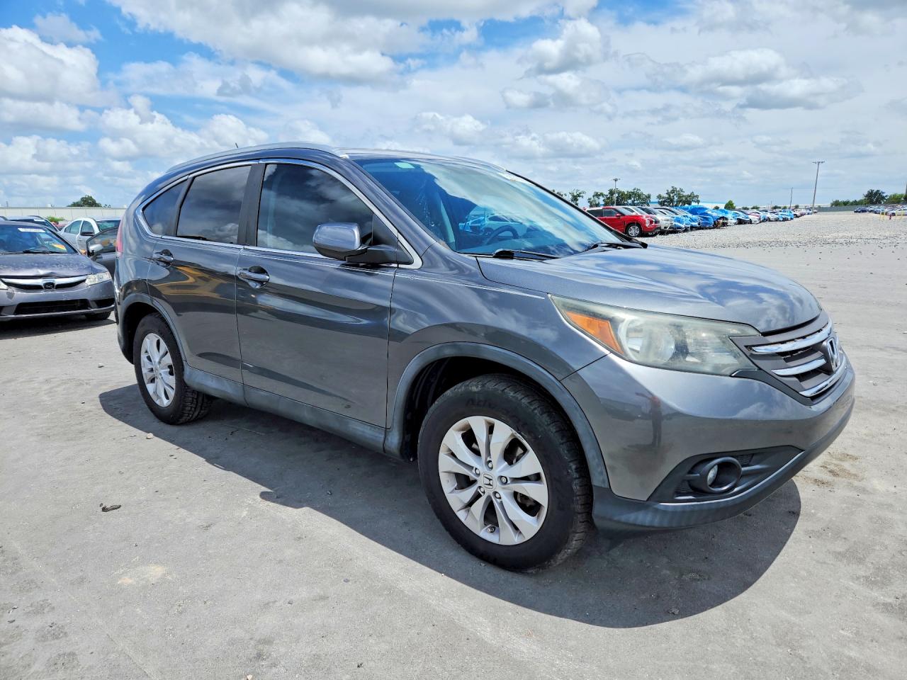 2012 Honda Cr-v Exl Gray vin: 2HKRM3H70CH514081