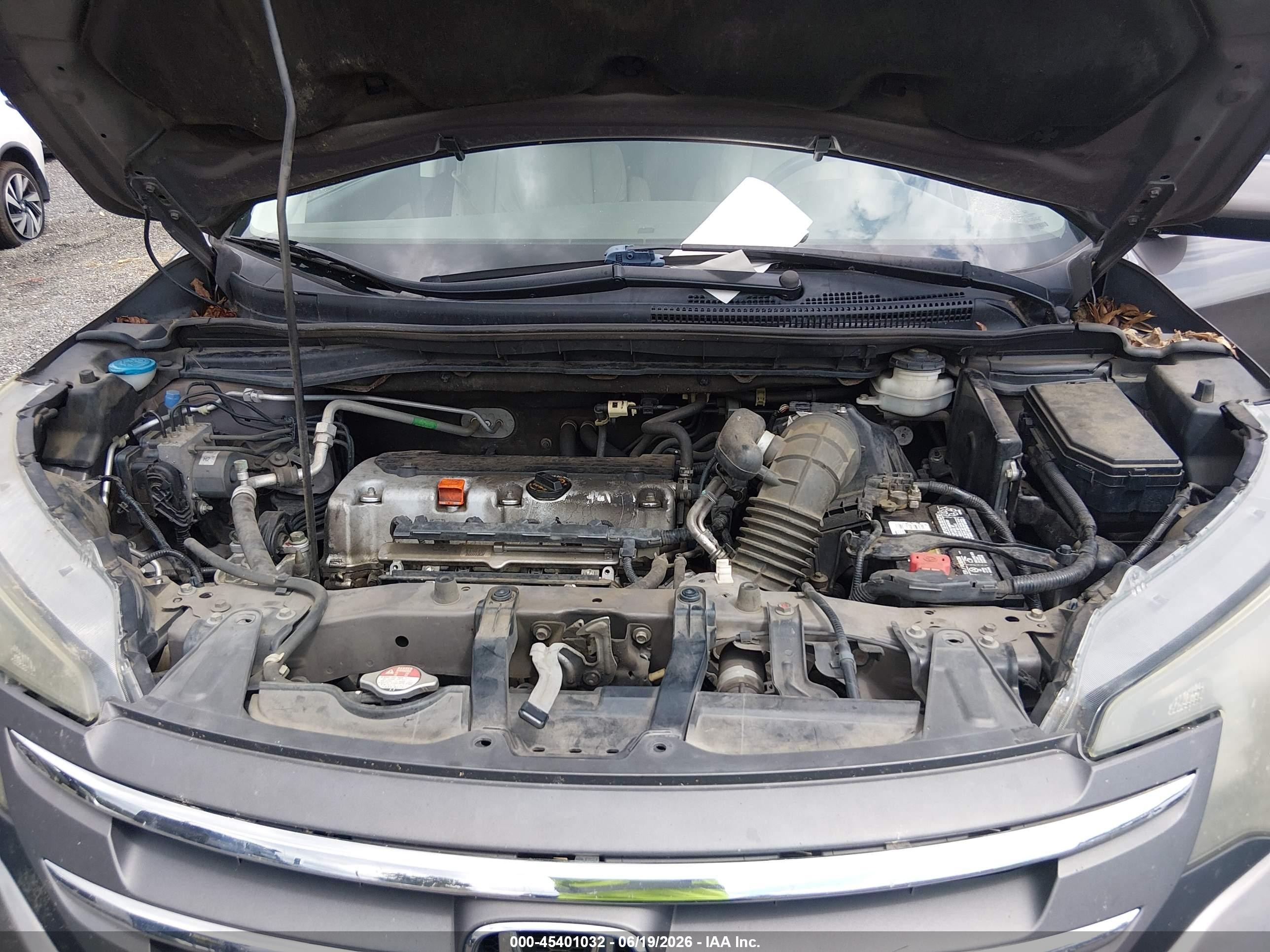 2014 Honda Cr-v Ex-l Gray vin: 2HKRM3H70EH512219