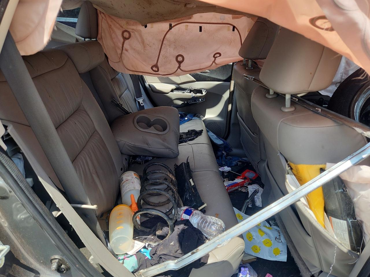 2014 Honda Cr-v Exl Gray vin: 2HKRM3H70EH526668