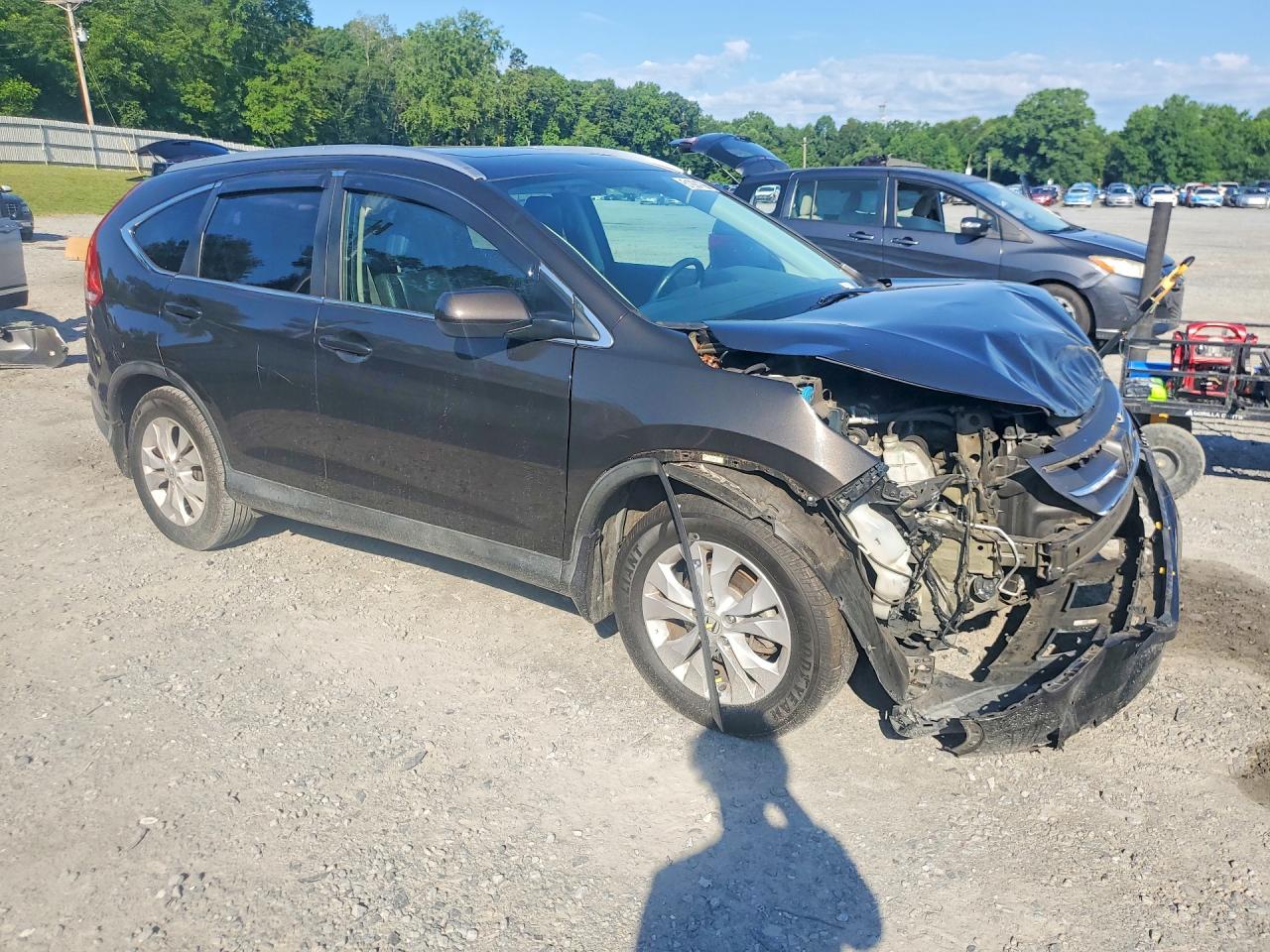 2014 Honda Cr-v Exl Black vin: 2HKRM3H70EH530736