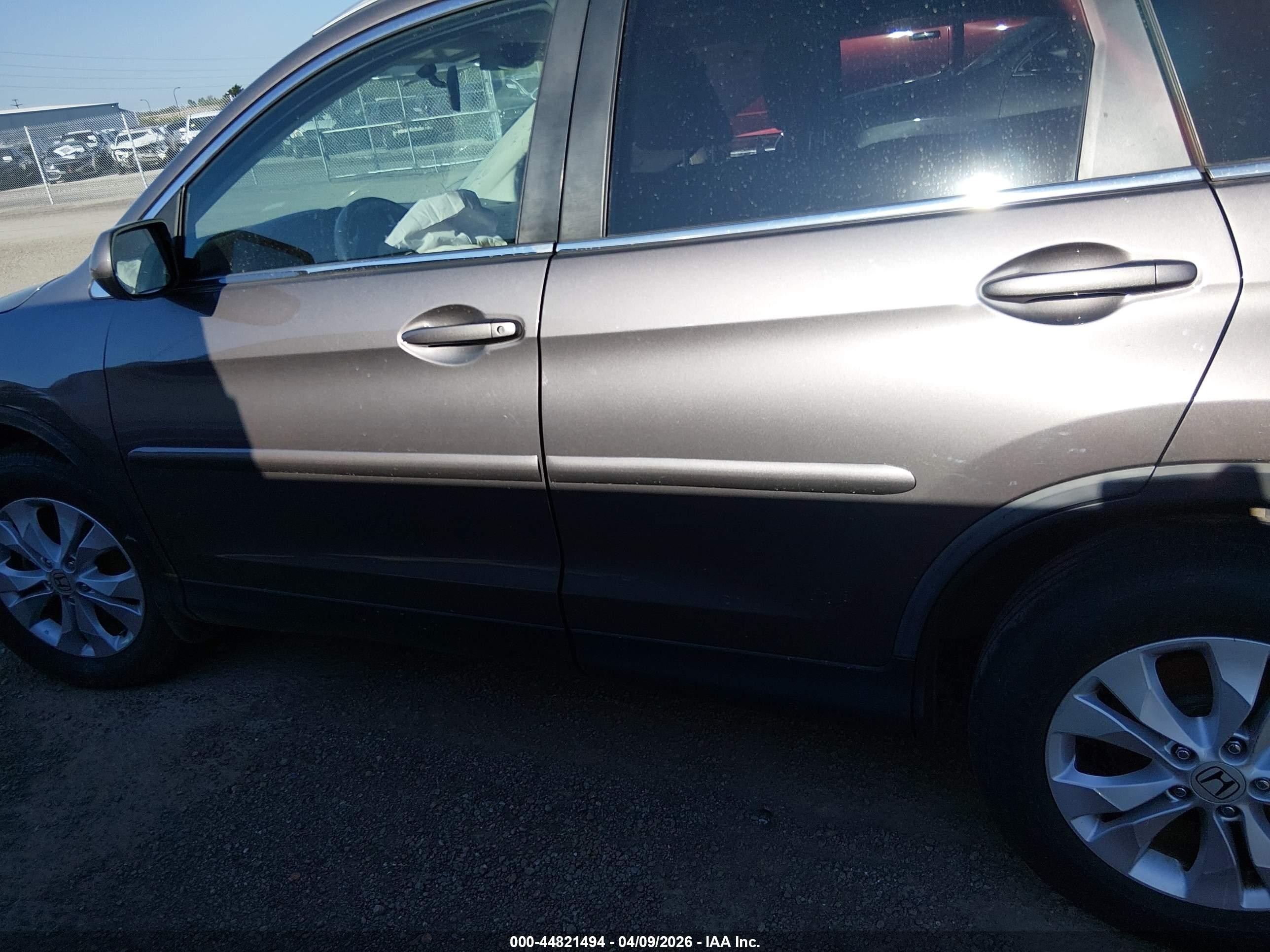 2014 Honda Cr-v Ex-l Gray vin: 2HKRM3H70EH562893
