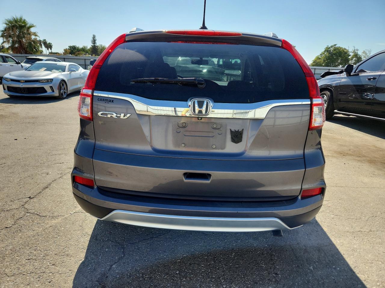 2015 Honda Cr-v Exl Gray vin: 2HKRM3H70FH503182