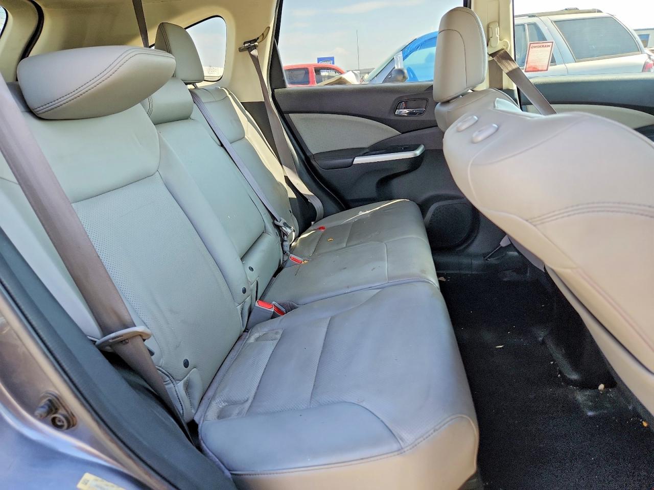 2015 Honda Cr-v Exl Gray vin: 2HKRM3H70FH503182