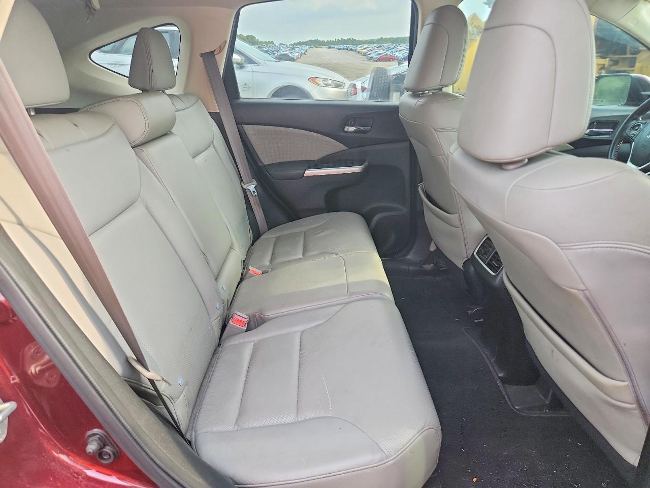 2015 Honda Cr-v Exl Burgundy vin: 2HKRM3H70FH507801