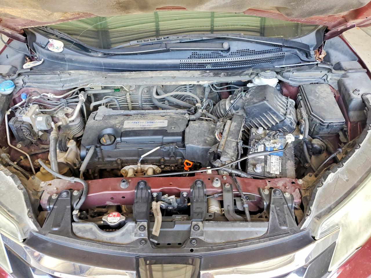 2015 Honda Cr-v Exl Maroon vin: 2HKRM3H70FH519799