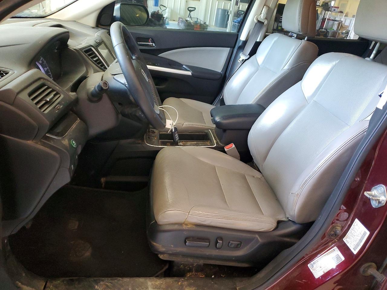 2015 Honda Cr-v Exl Maroon vin: 2HKRM3H70FH519799