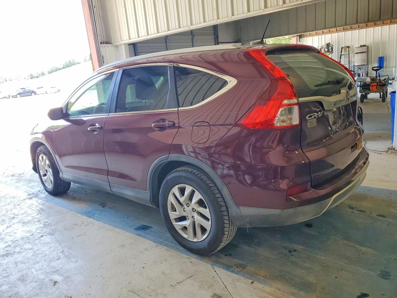 2015 Honda Cr-v Exl Maroon vin: 2HKRM3H70FH519799