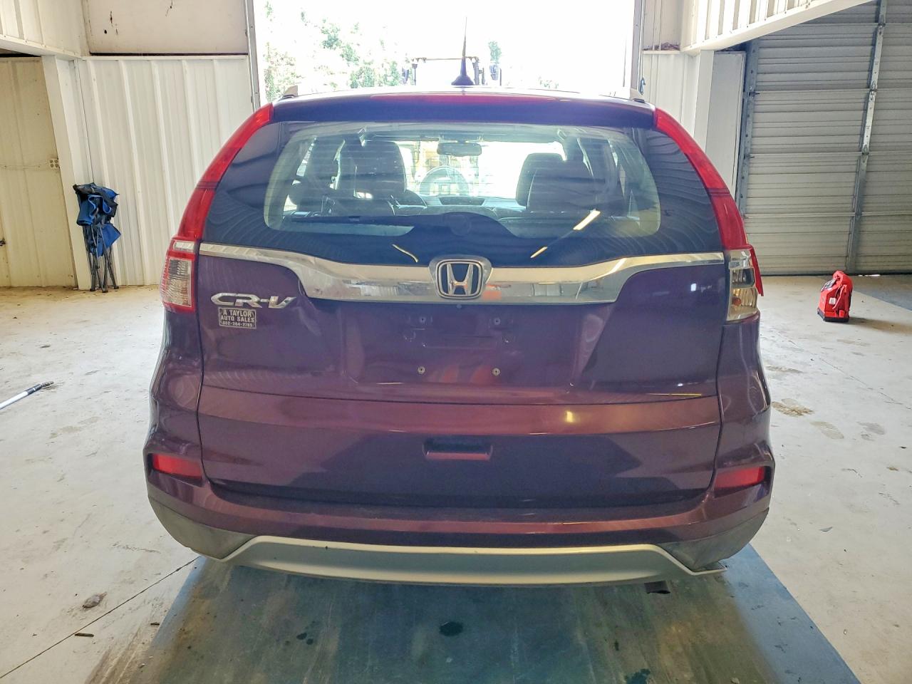 2015 Honda Cr-v Exl Maroon vin: 2HKRM3H70FH519799
