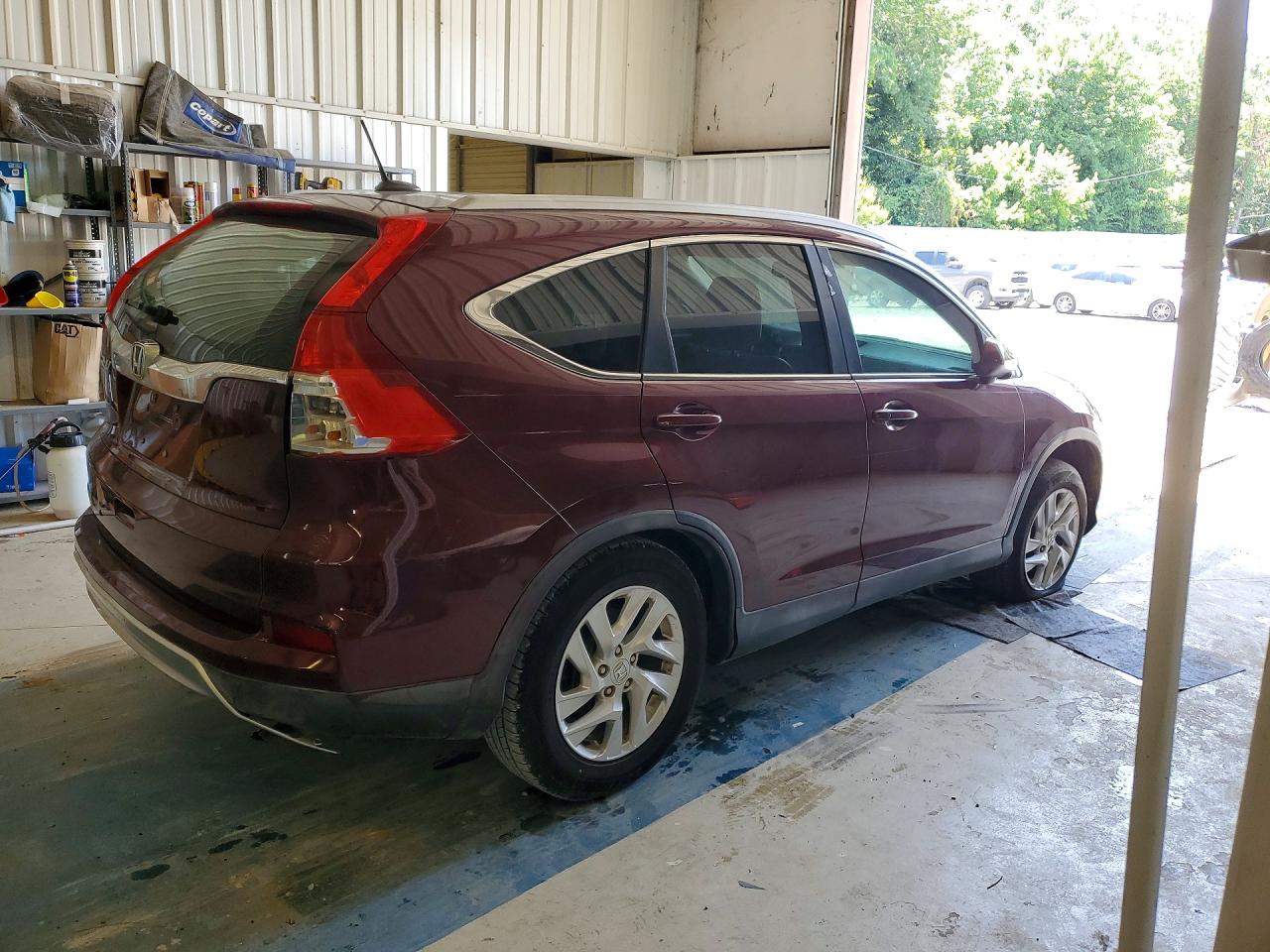 2015 Honda Cr-v Exl Maroon vin: 2HKRM3H70FH519799