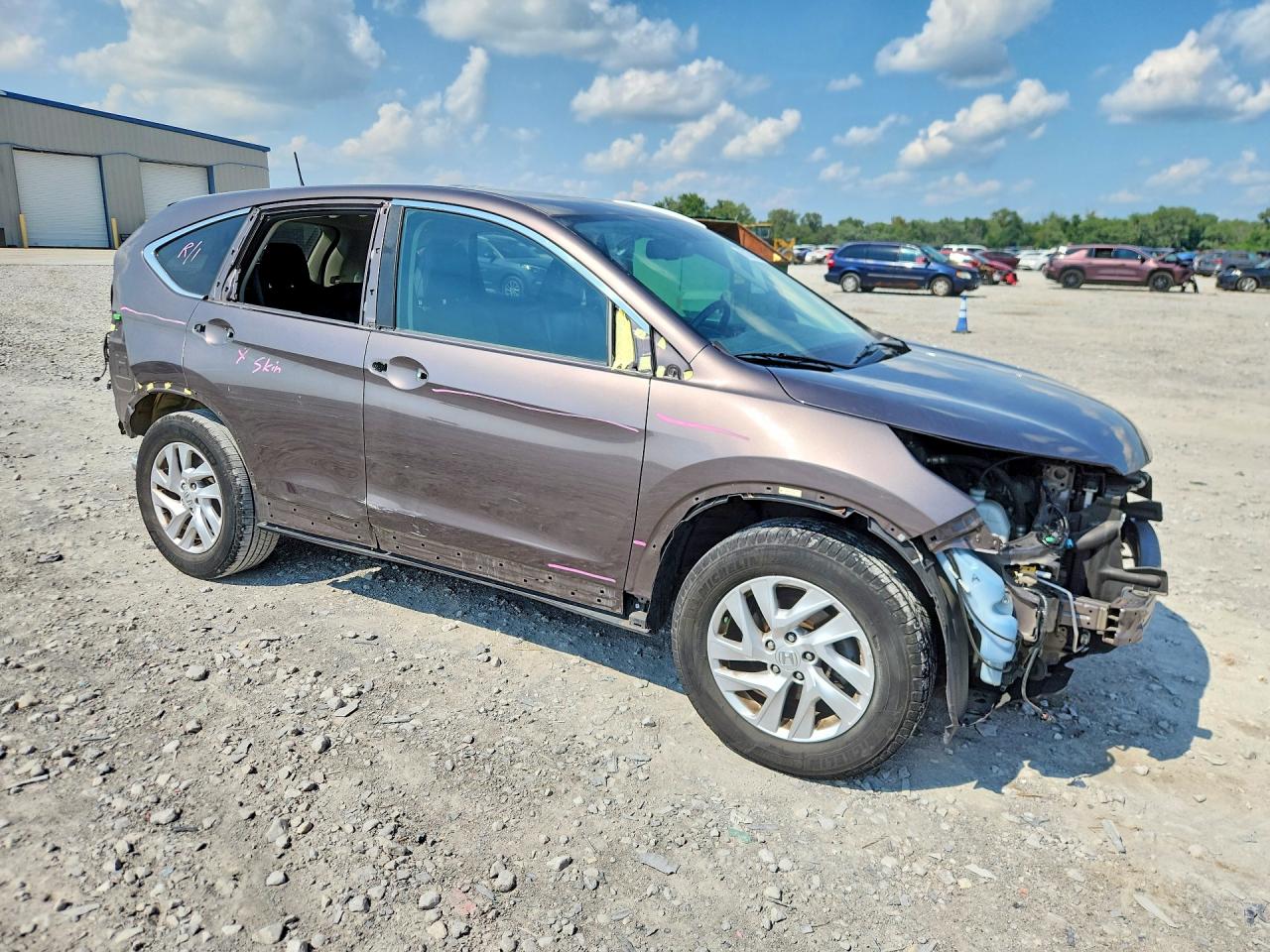 2015 Honda Cr-v Exl Gray vin: 2HKRM3H70FH540748
