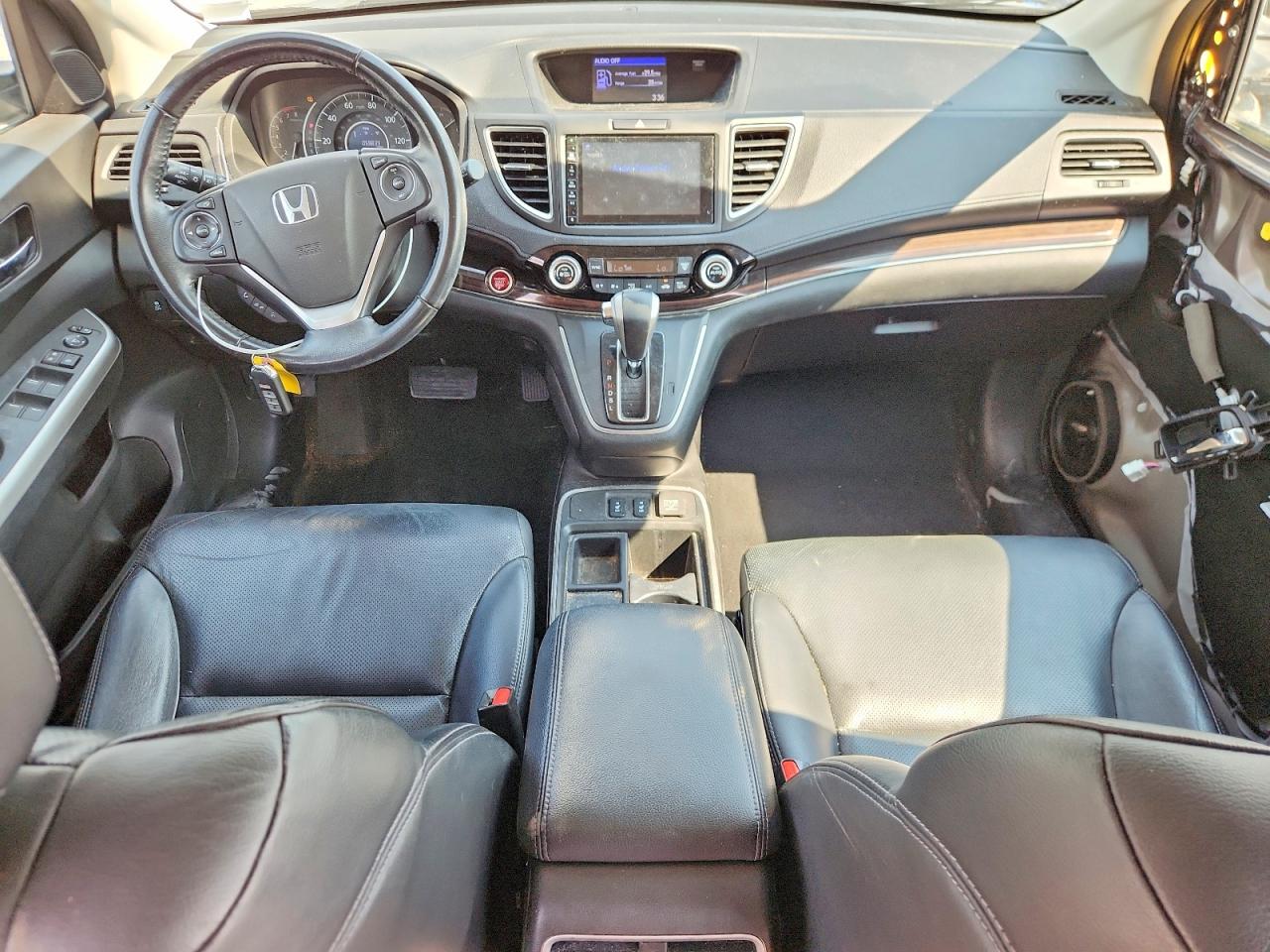 2015 Honda Cr-v Exl Gray vin: 2HKRM3H70FH540748