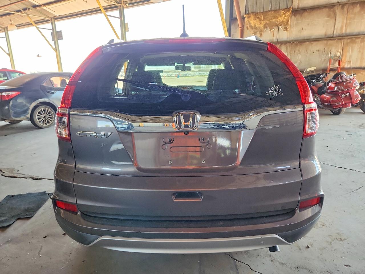 2015 Honda Cr -v Gray vin: 2HKRM3H70FH557209