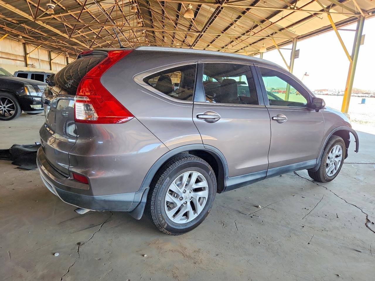 2015 Honda Cr -v Gray vin: 2HKRM3H70FH557209